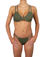Double Strap Low Waist Bottom