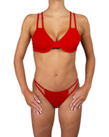 Double Strap Low Waist Bottom