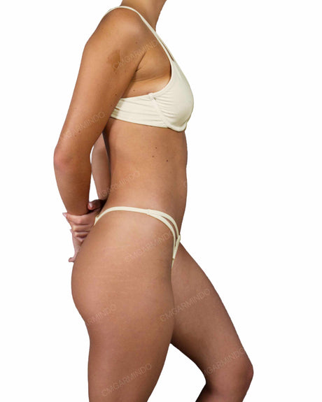 Double Strap Low Waist Bottom