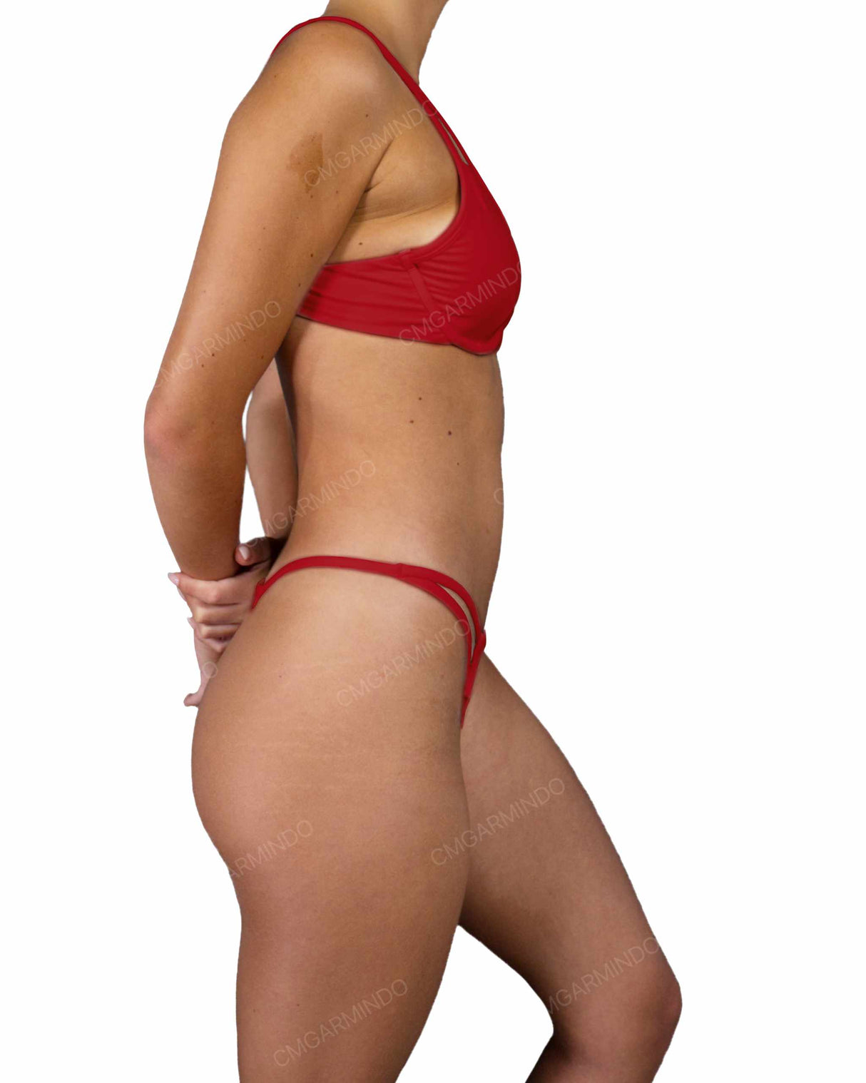 Double Strap Low Waist Bottom