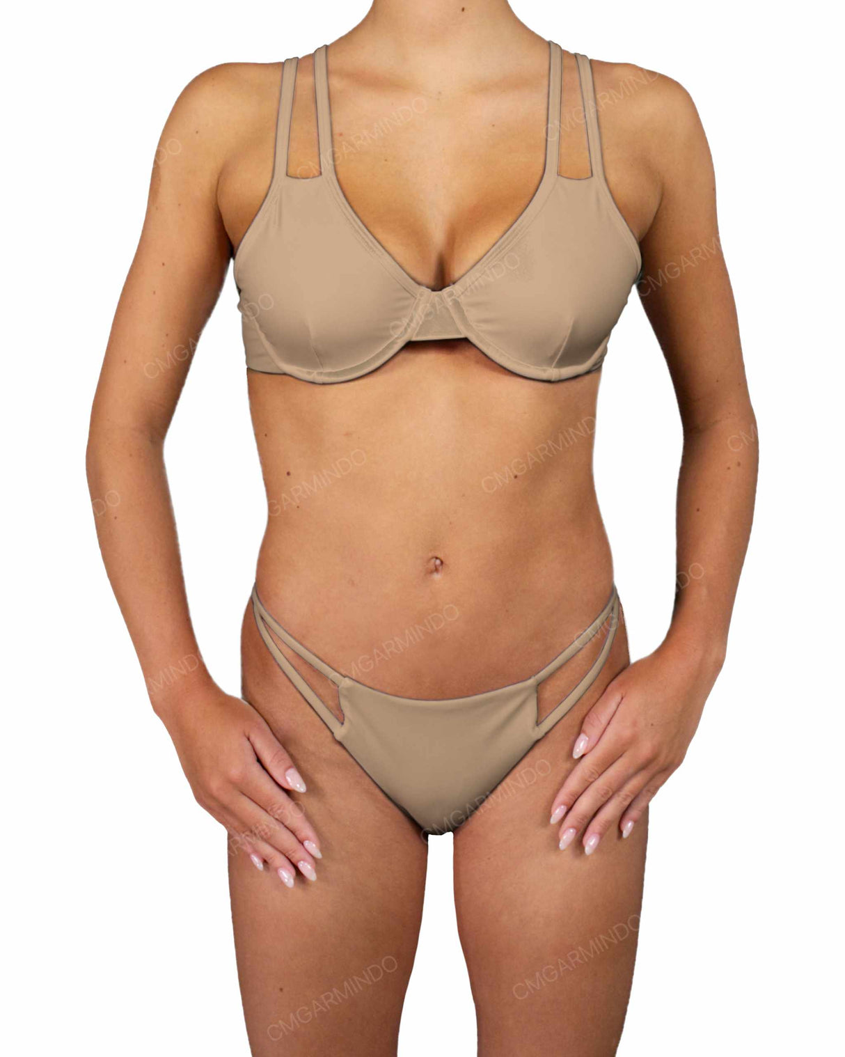 Double Strap Low Waist Bottom