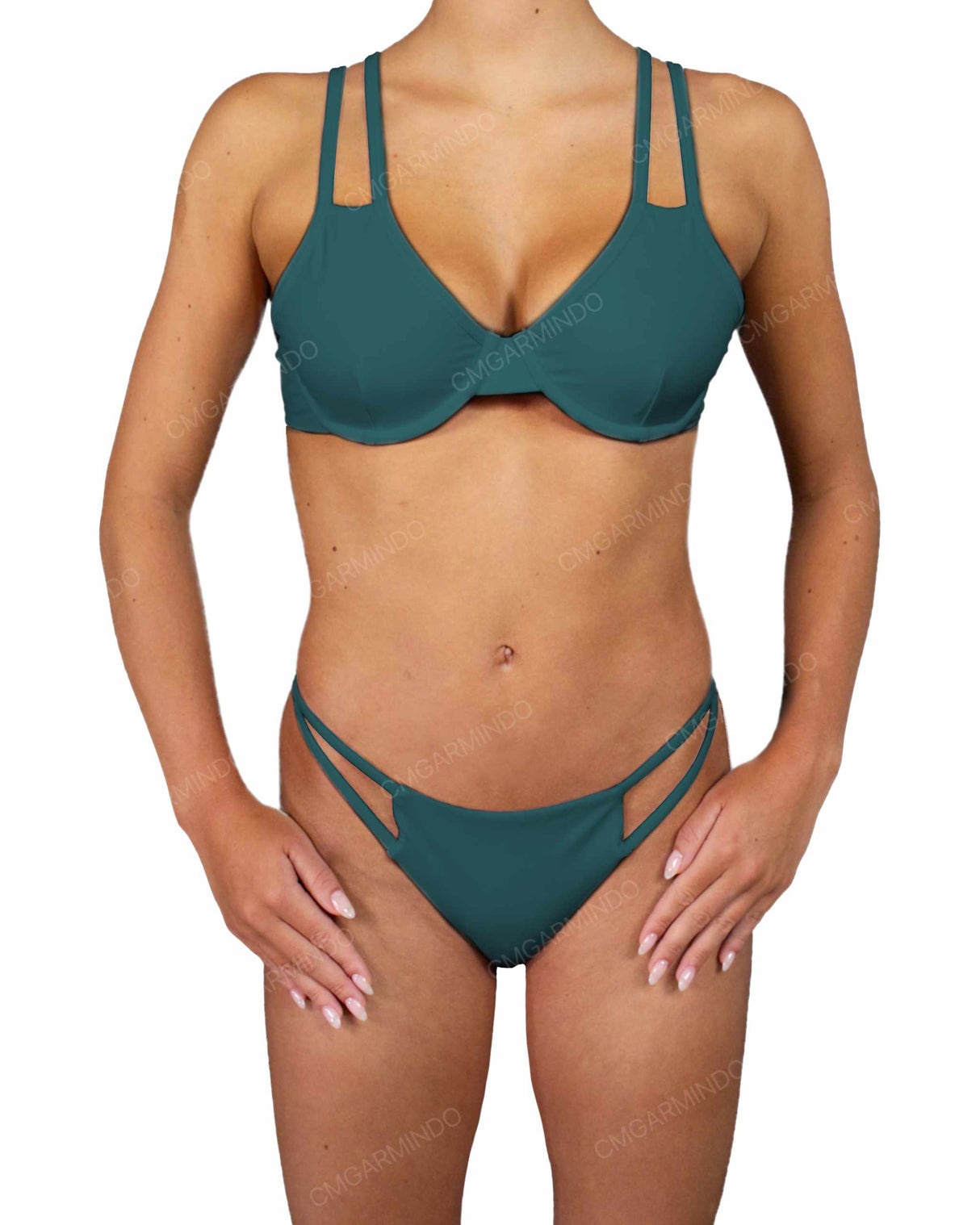 Double Strap Low Waist Bottom