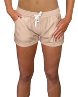 Elastic Waist Swim Shorts