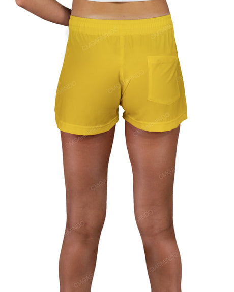 Elastic Waist Swim Shorts