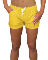 Elastic Waist Swim Shorts