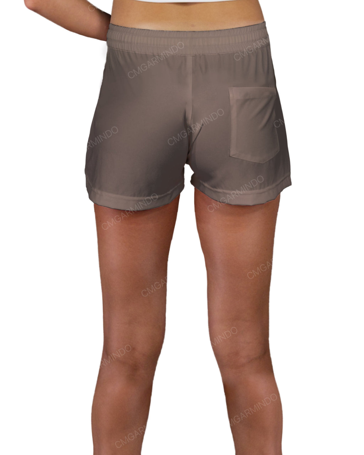Elastic Waist Swim Shorts