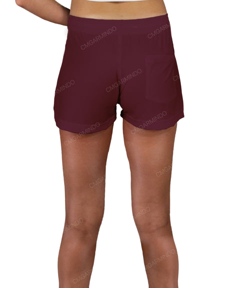 Elastic Waist Swim Shorts