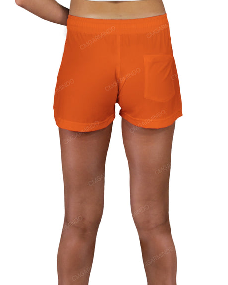 Elastic Waist Swim Shorts