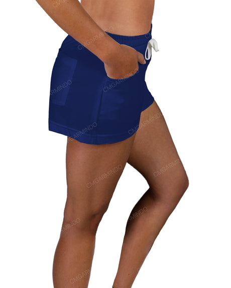 Elastic Waist Swim Shorts