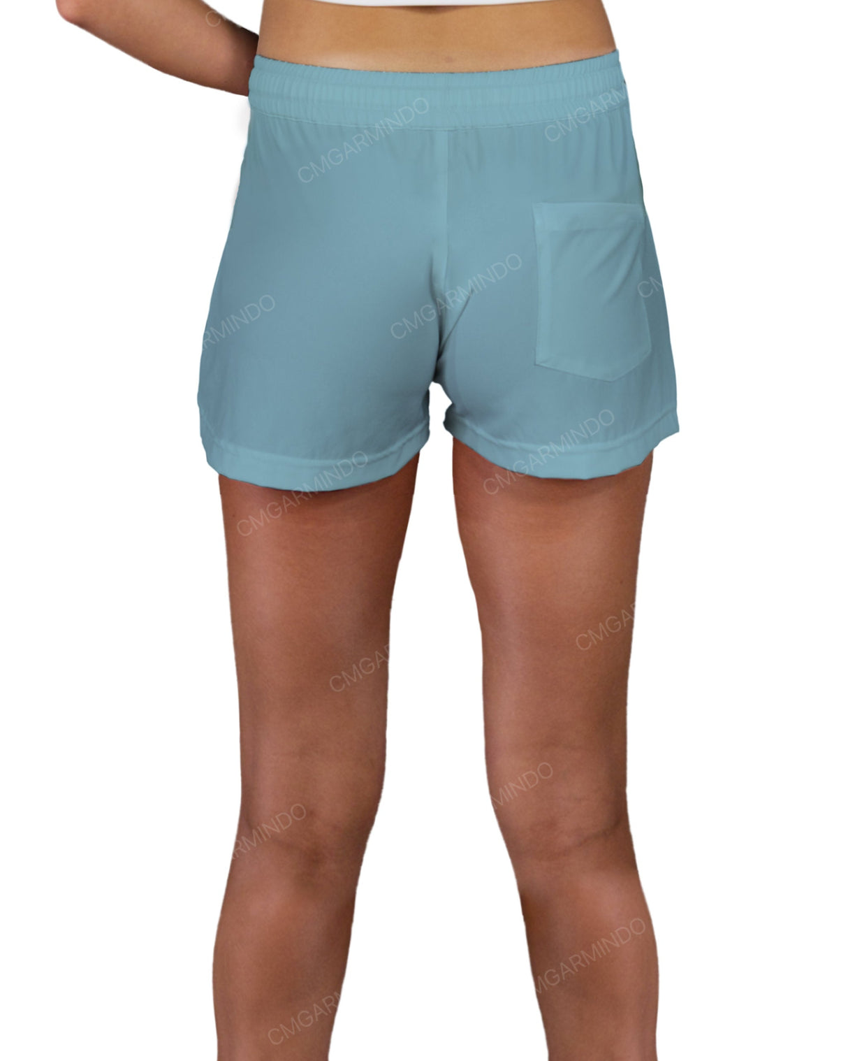 Elastic Waist Swim Shorts