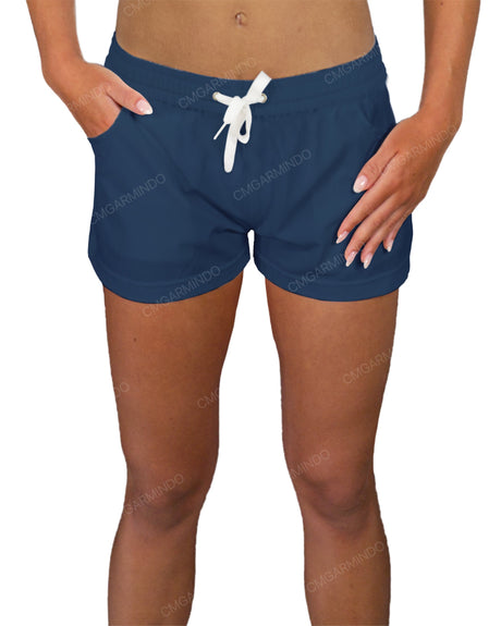 Elastic Waist Swim Shorts
