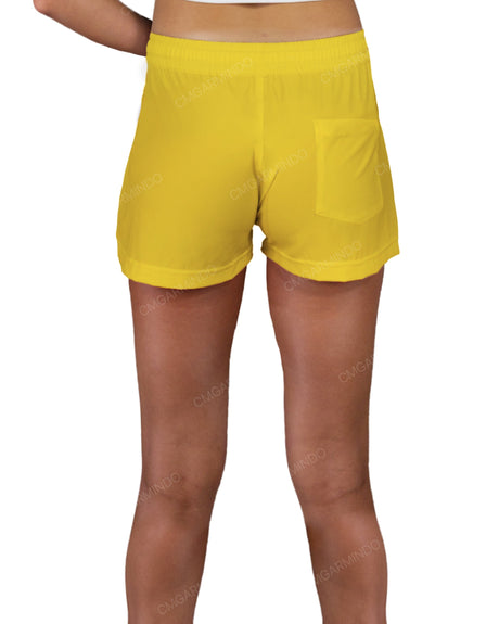 Elastic Waist Swim Shorts