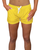Elastic Waist Swim Shorts