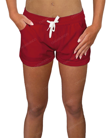 Elastic Waist Swim Shorts