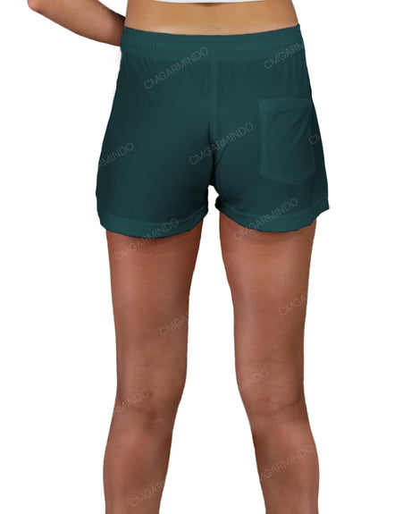 Elastic Waist Swim Shorts