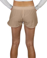 Relaxed Dolphin Hem Shorts