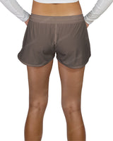 Relaxed Dolphin Hem Shorts