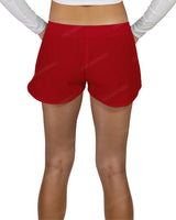 Relaxed Dolphin Hem Shorts