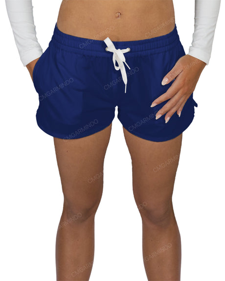 Relaxed Dolphin Hem Shorts