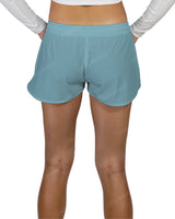 Relaxed Dolphin Hem Shorts