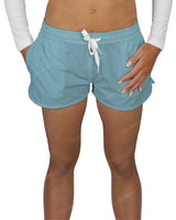 Relaxed Dolphin Hem Shorts