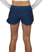 Relaxed Dolphin Hem Shorts