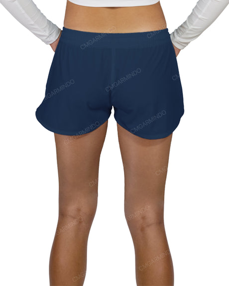 Relaxed Dolphin Hem Shorts