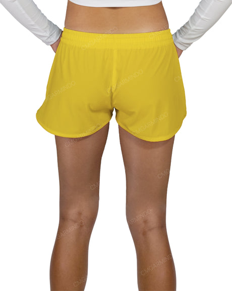 Relaxed Dolphin Hem Shorts