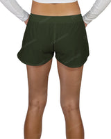 Relaxed Dolphin Hem Shorts