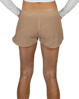 Relaxed Dolphin Hem Shorts