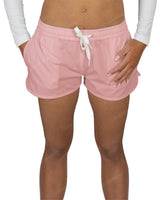 Relaxed Dolphin Hem Shorts