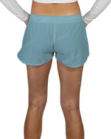 Relaxed Dolphin Hem Shorts