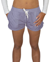 Relaxed Dolphin Hem Shorts
