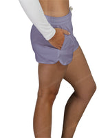 Relaxed Dolphin Hem Shorts
