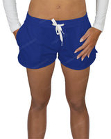 Relaxed Dolphin Hem Shorts