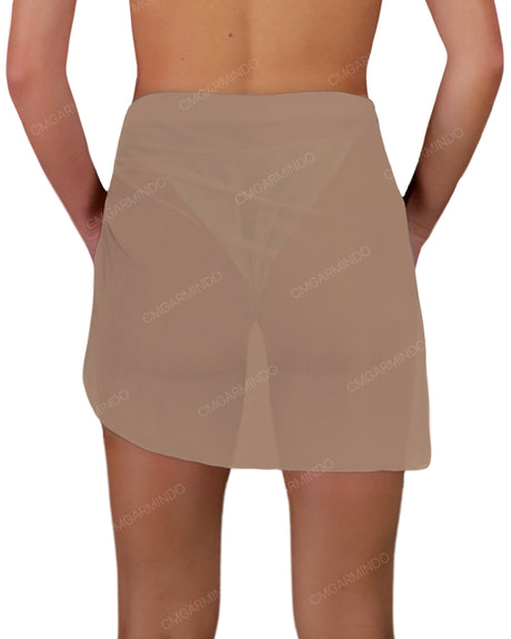 Curved Sarong Short