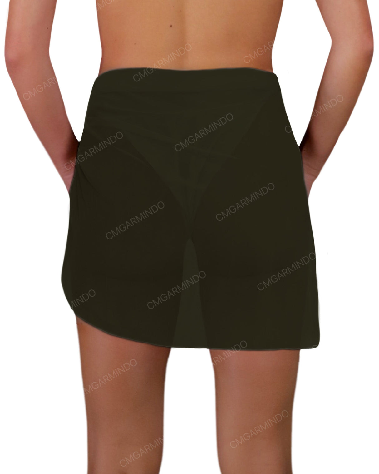 Curved Sarong Short