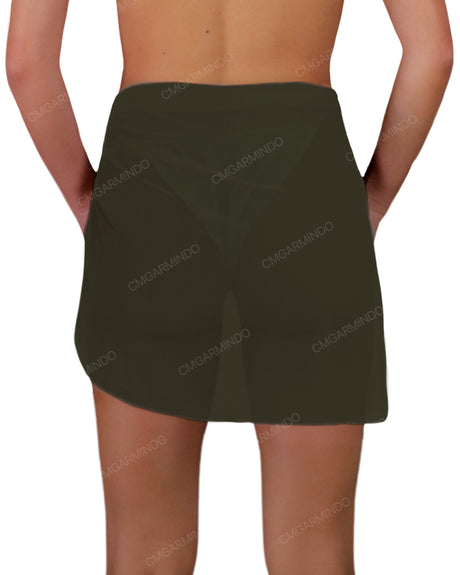 Curved Sarong Short