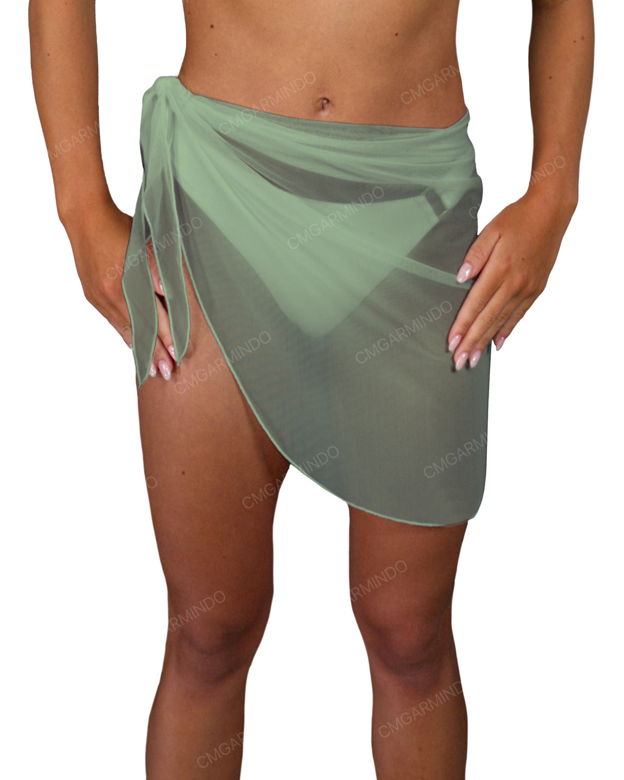 Curved Sarong Short