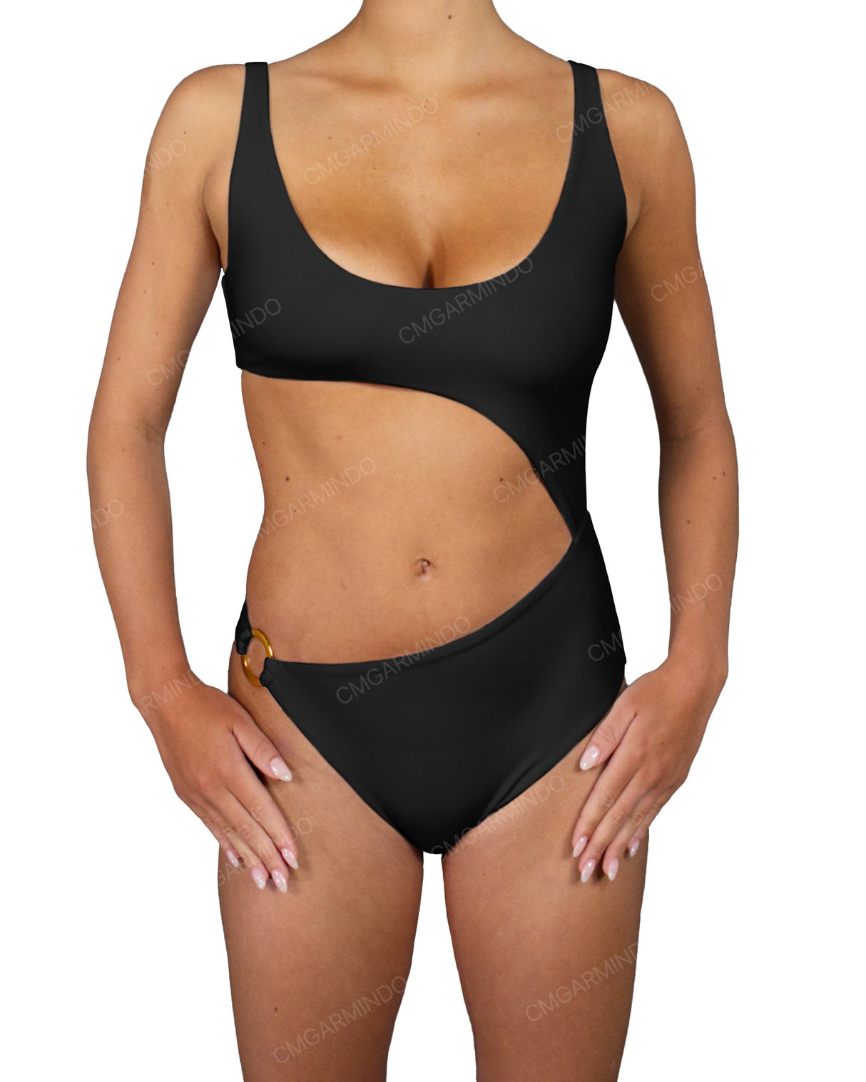Scoop Front Side Ring One Piece