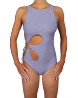 Crew Neck Right Flower One Piece
