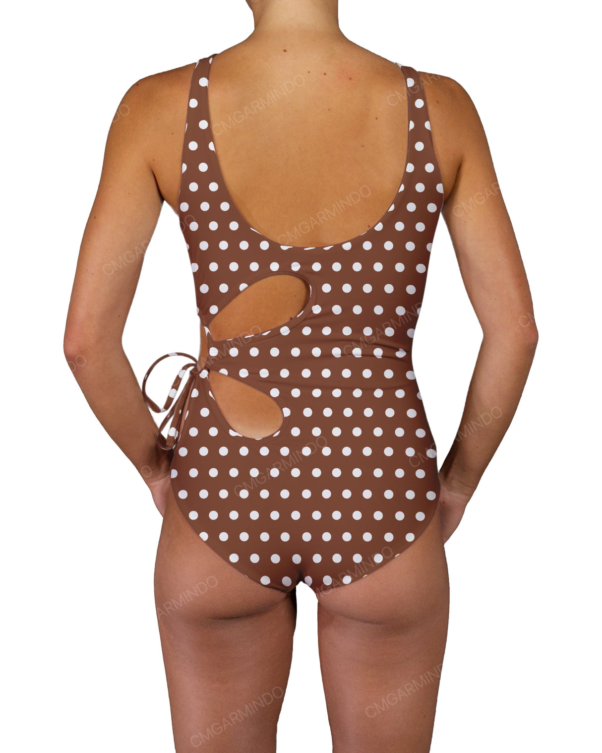 Crew Neck Left Flower One Piece