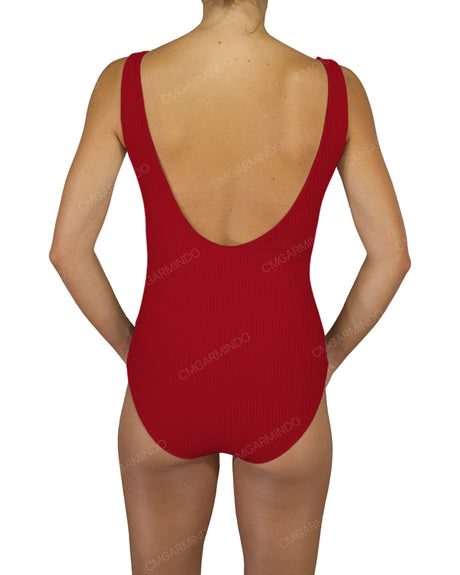 Round Neck One Piece