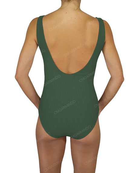Round Neck One Piece
