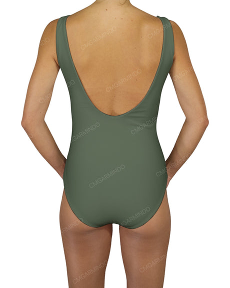 Round Neck One Piece