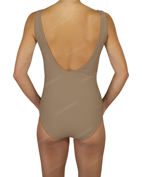 Round Neck One Piece