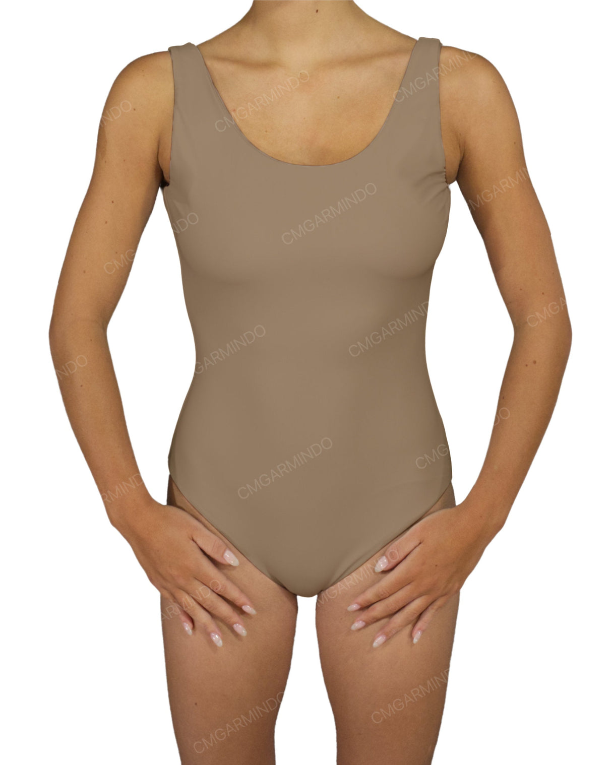 Round Neck One Piece