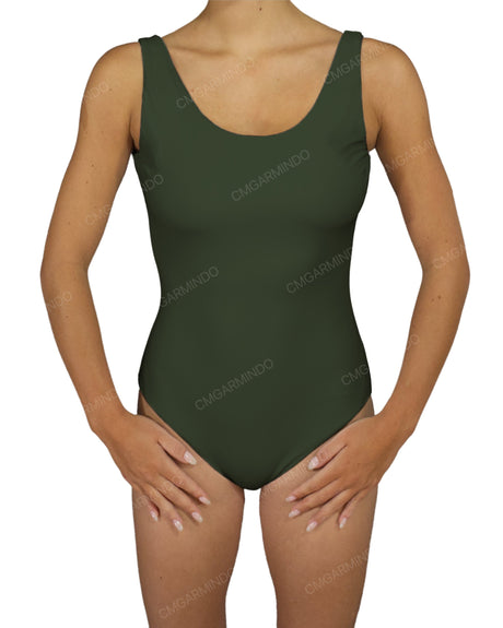 Round Neck One Piece