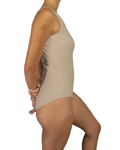 Round Neck One Piece