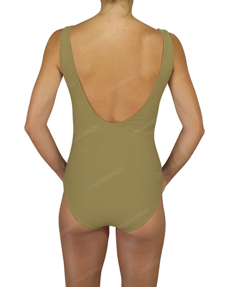 Round Neck One Piece
